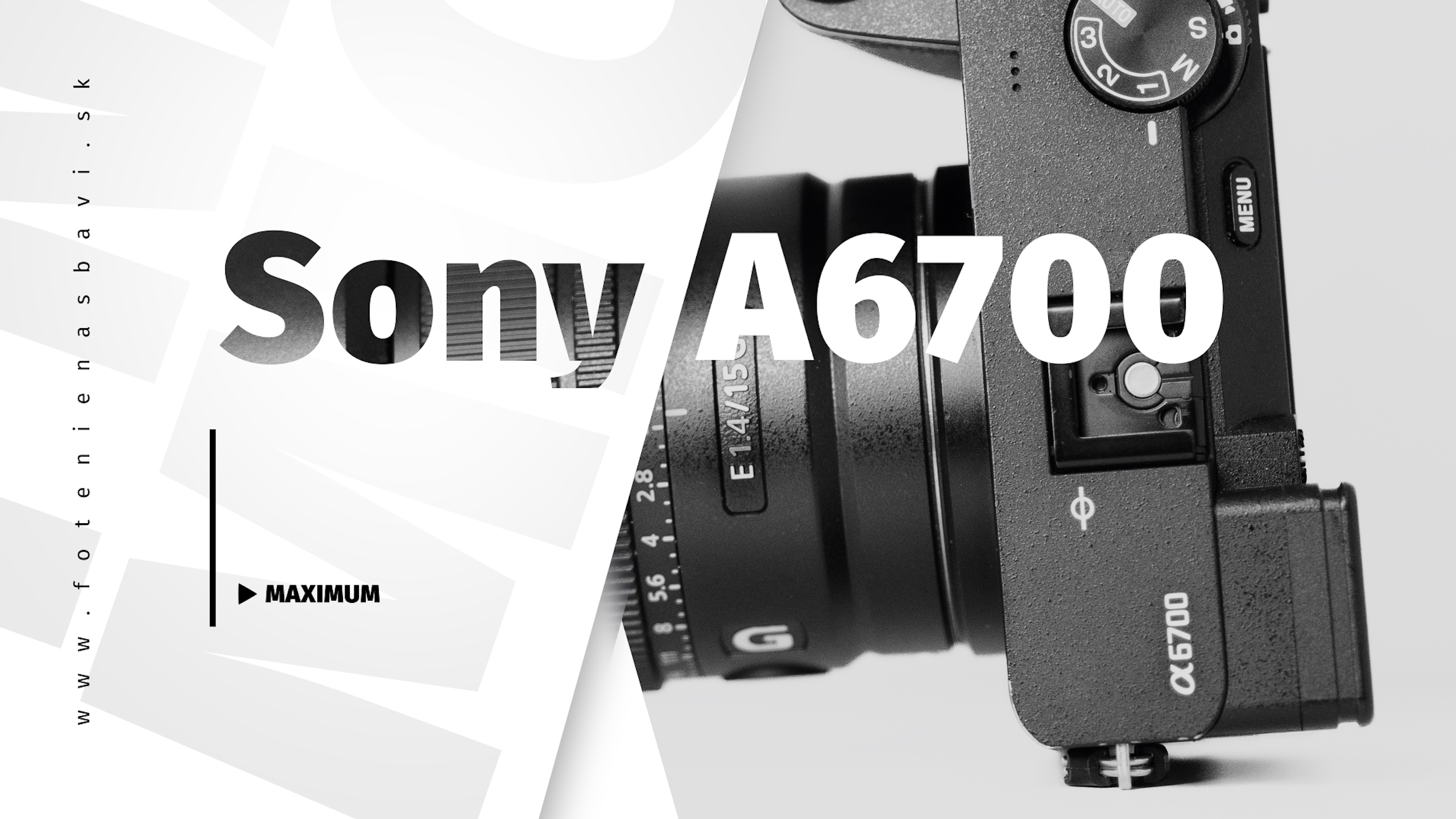 nastavenie sony a6700